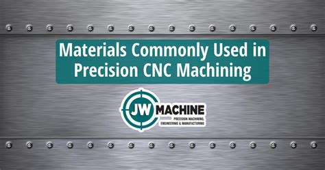 Materials Commonly Used in Precision CNC Machining